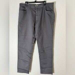 Member's Mark Slim Fit Logan 5 Pocket Pant grey‎ size 40x32